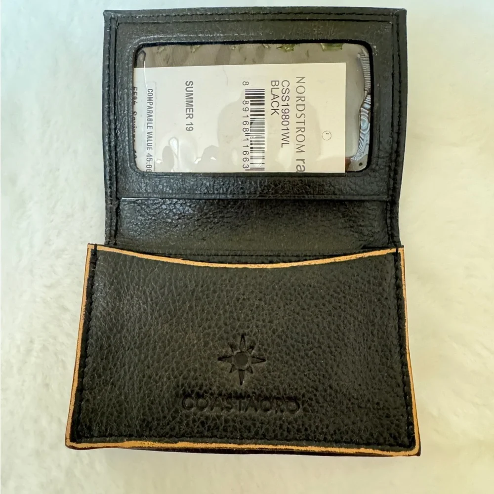 ✅NEW “Coastaoro” Leather Card Case